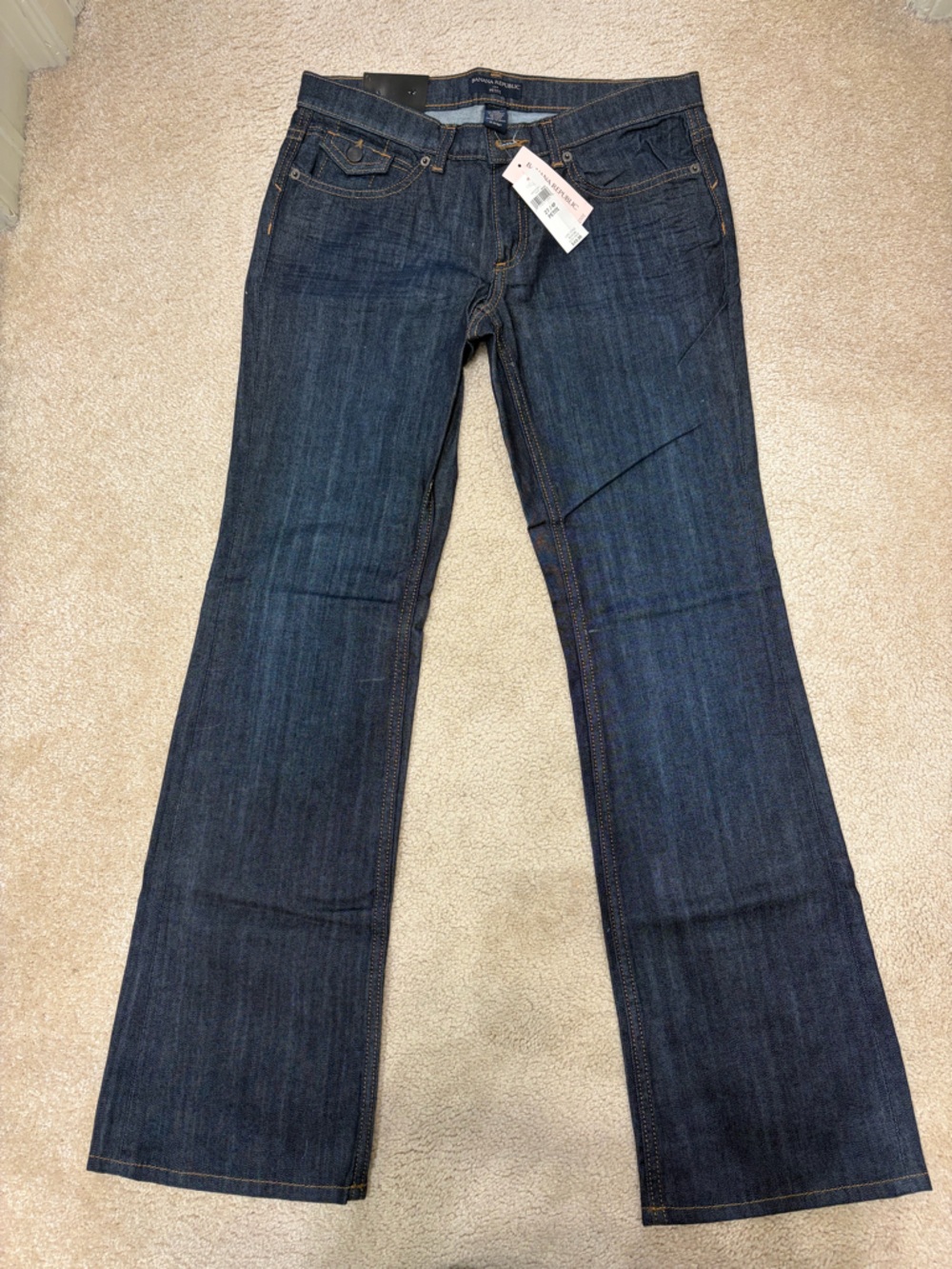 Banana Republic Dark Blue Flare Jeans